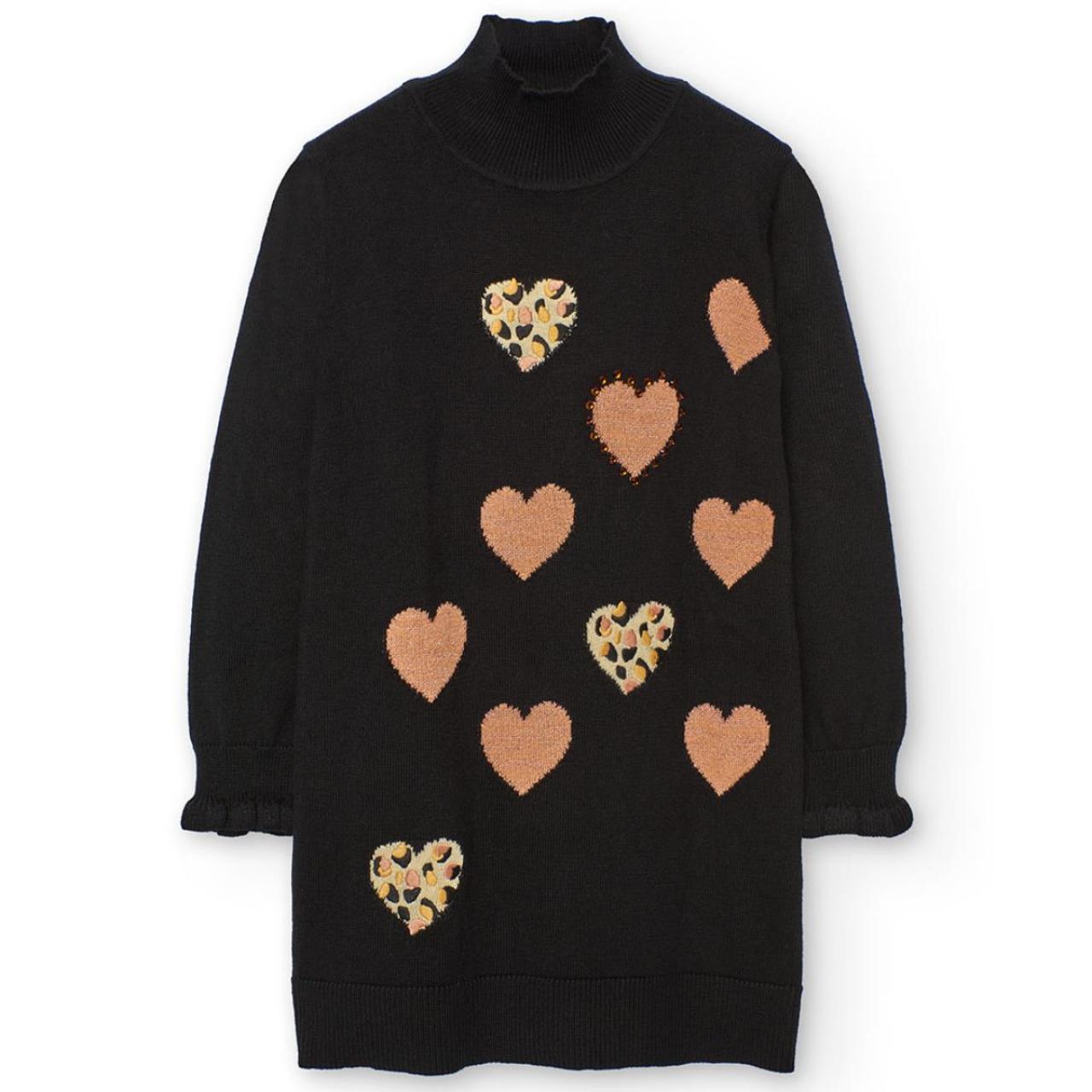BOBOLI Φόρεμα πλεκτό κορίτσι Boboli-722326-890-Black