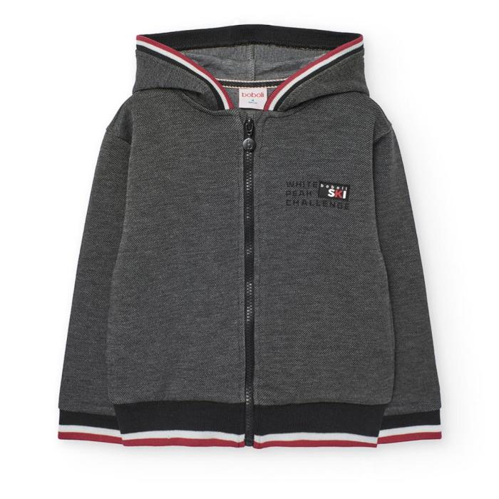 Ζακέτα φούτερ αγόρι Boboli-532112-890-Black