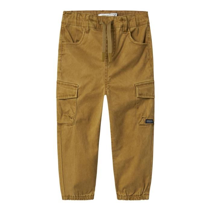 Παντελόνι σαλβάρι cargo αγόρι name it-13212620-Dull Gold