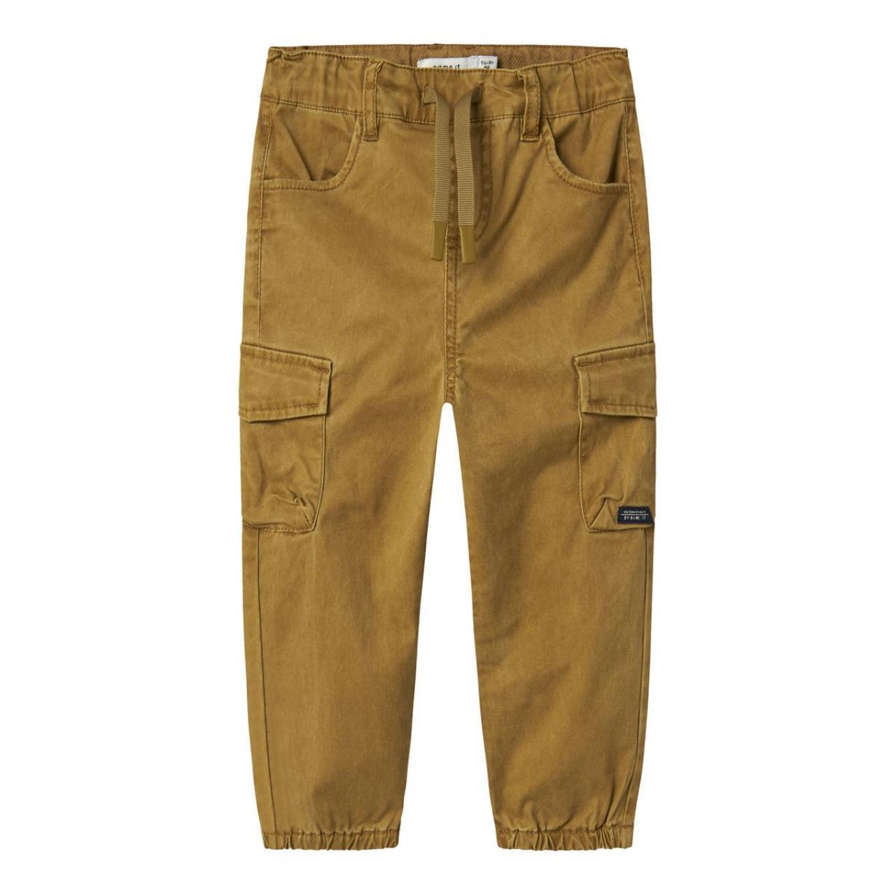 Name it Παντελόνι σαλβάρι cargo αγόρι name it-13212620-Dull Gold