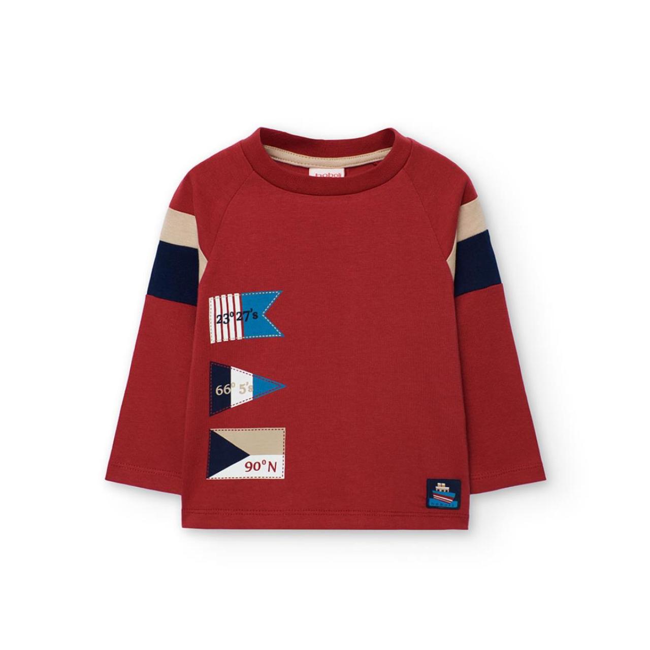 BOBOLI Μπλούζα μακό αγόρι Boboli-322052-3945-Red
