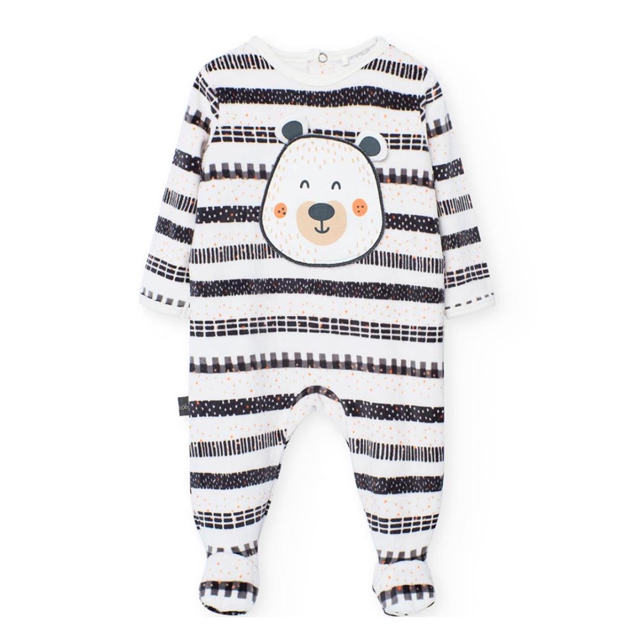 BOBOLI Φορμάκι βελουτέ unisex Boboli-122061-9690-White