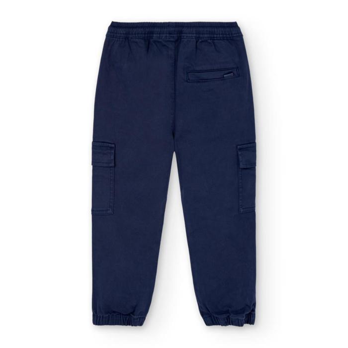 Παντελόνι cargo αγόρι Boboli-502030-2440-Navy