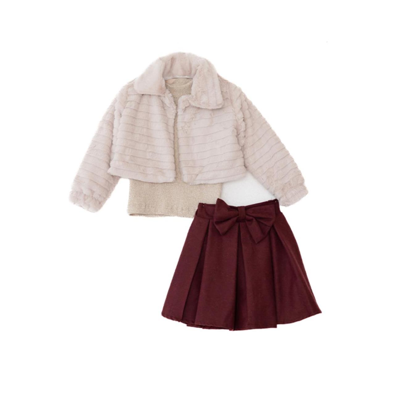 RESTART Σετ 3 τεμ.κορίτσι Restart-25/10412-Beige