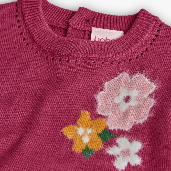 Φόρεμα πλεκτό κορίτσι Boboli-702188-3944-Fuchsia