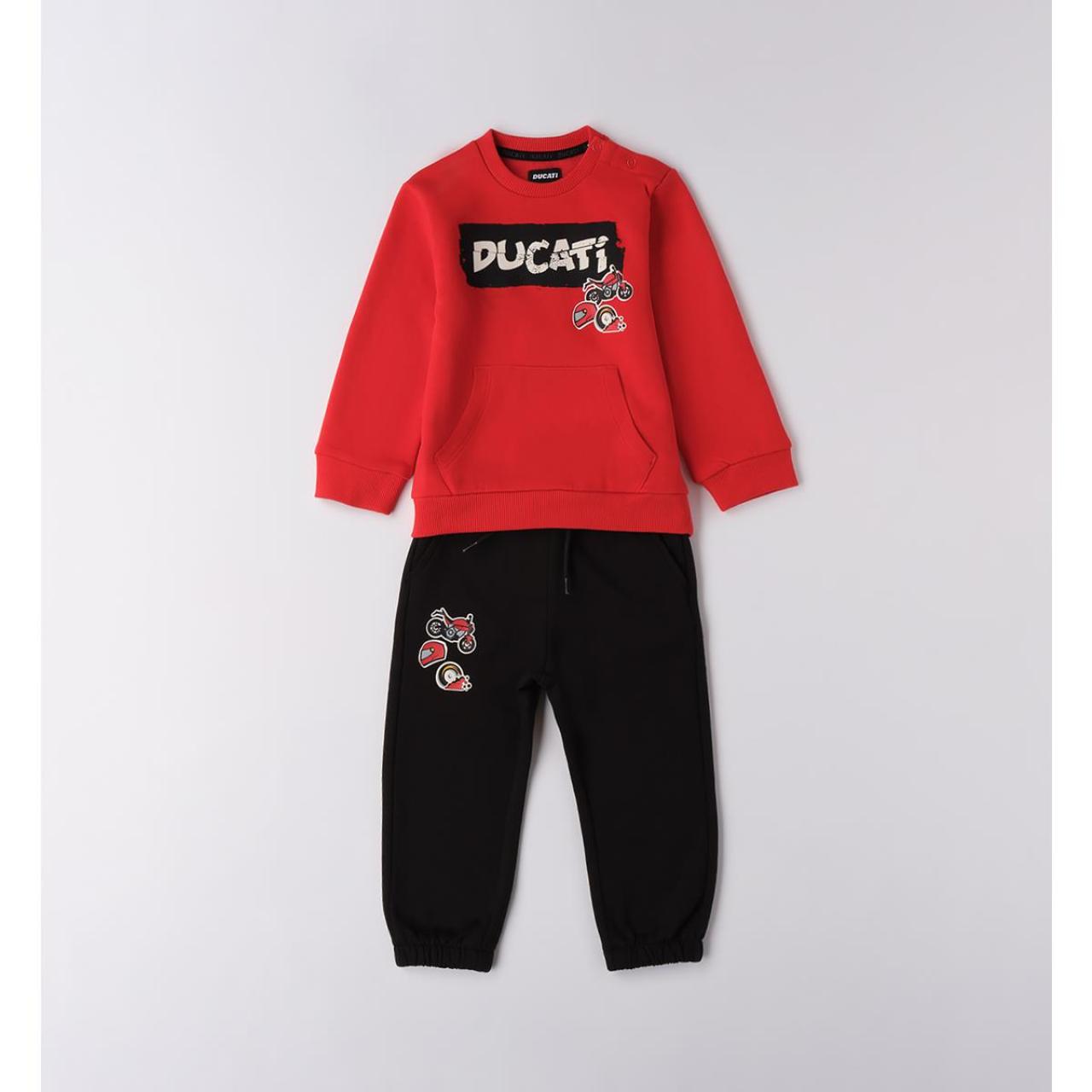 DUCATI Σετ φόρμα φούτερ αγόρι Ducati-G.F603-2236-Red