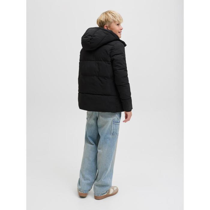 Μπουφάν puffer αγόρι JACK & JONES-12278853-Black
