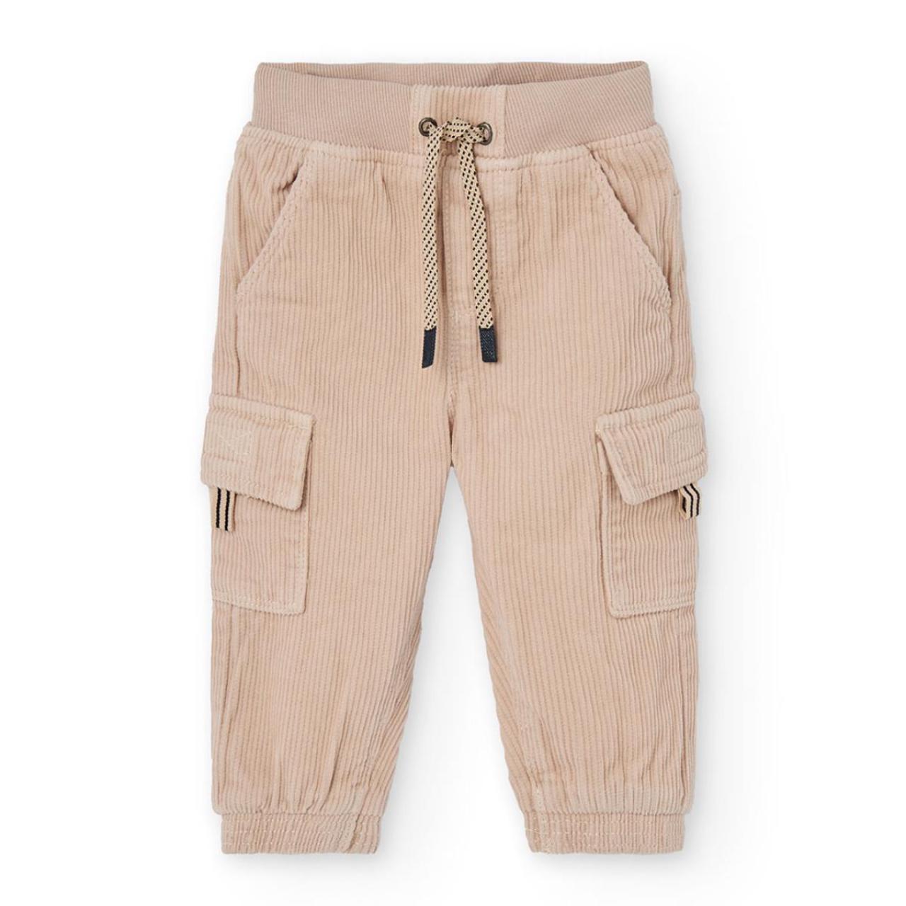 BOBOLI Παντελόνι κοτλέ αγόρι Boboli-312028-7441-Beige