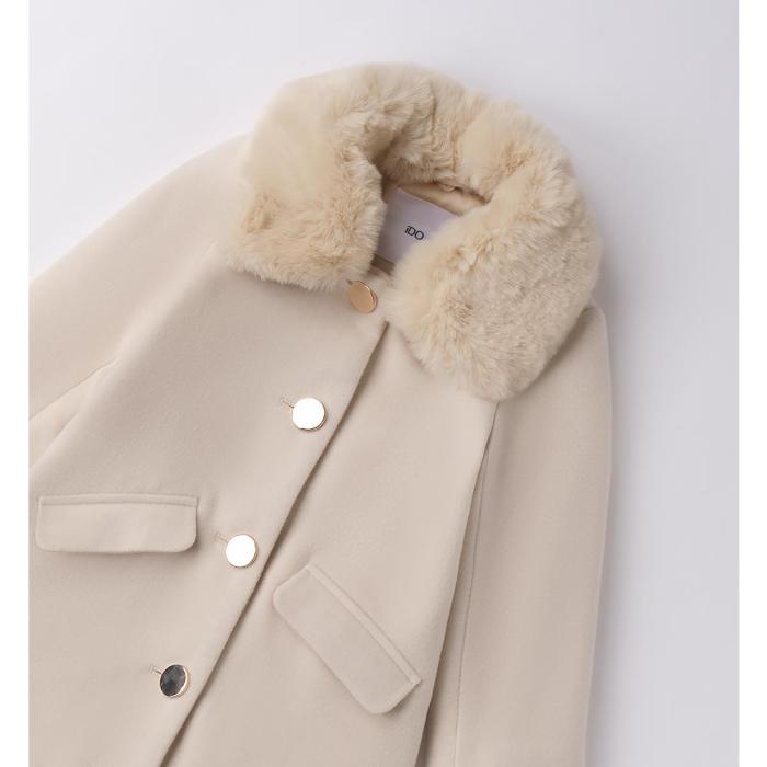 Παλτό μακρύ κορίτσι I DO-4.F273-0154-Cream