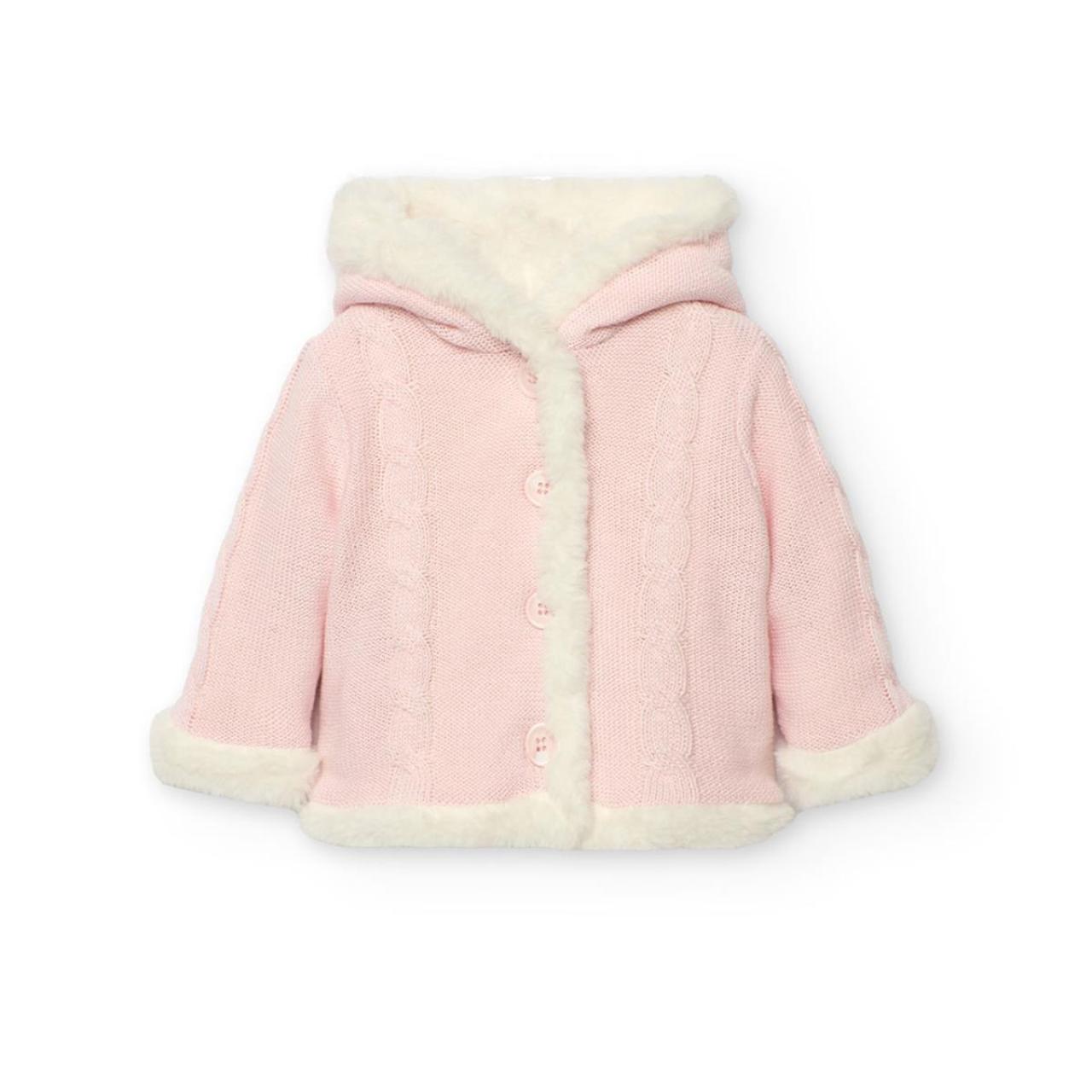 Ζακέτα μπεμπέ διπλής όψης κορίτσι Boboli-742092-3946-Pink φωτογραφία