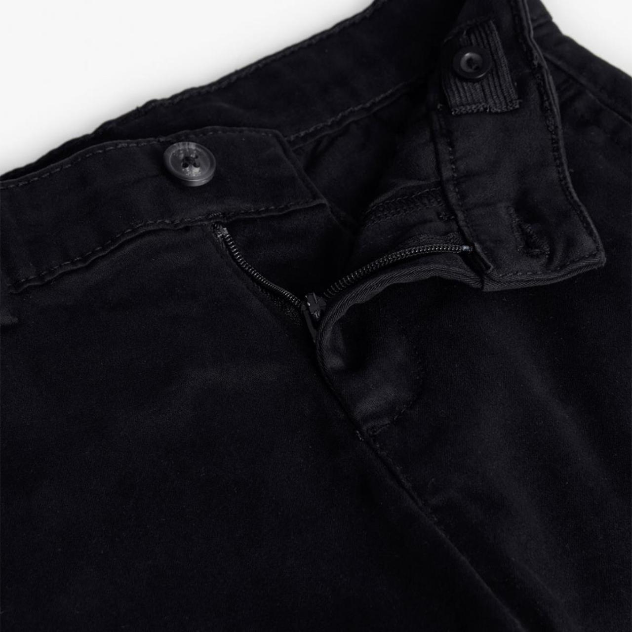 Παντελόνι chino υφασμάτινο αγόρι Boboli-732013-890-Black φωτογραφία