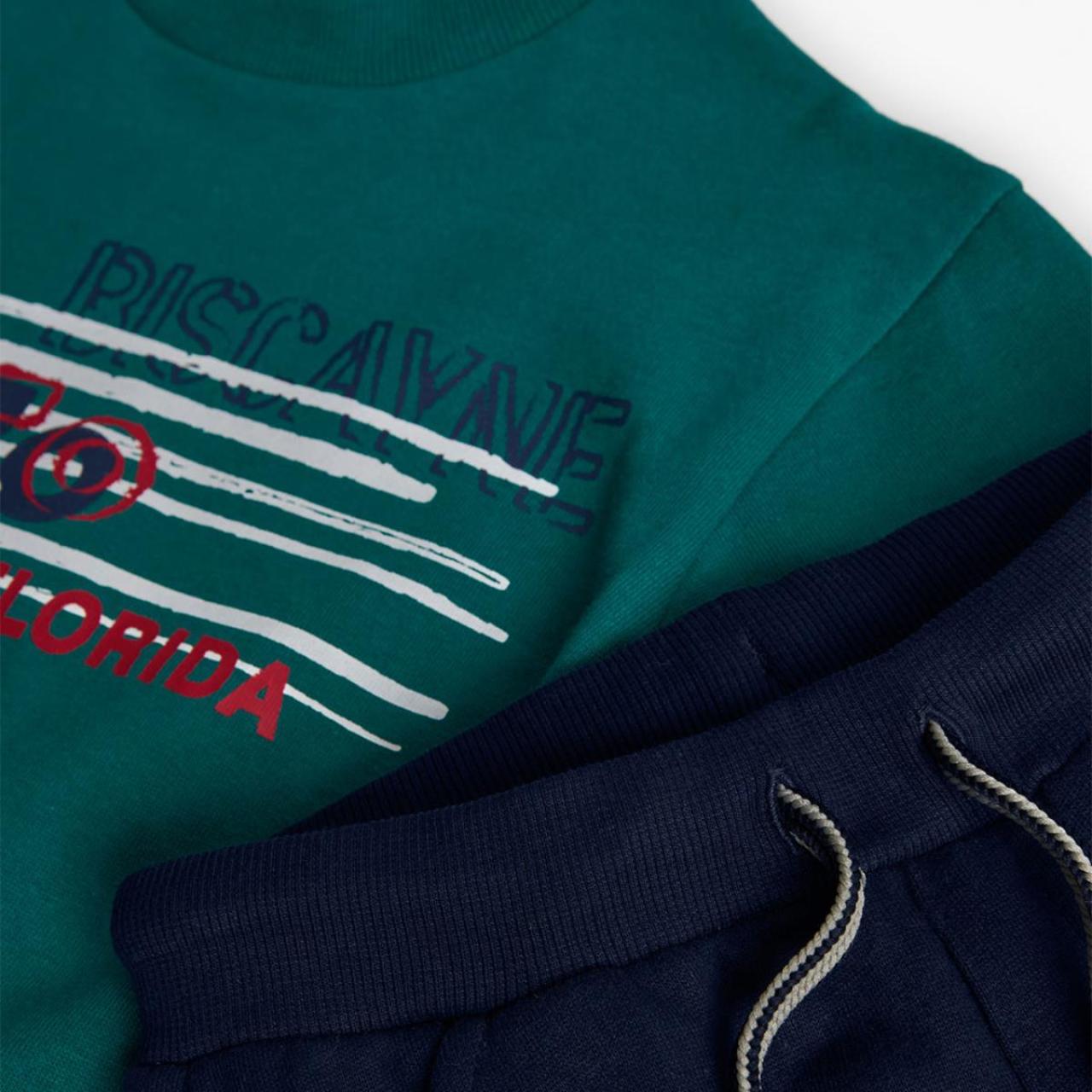 Σετ φόρμα φούτερ αγόρι Boboli-502186-4733-Green φωτογραφία