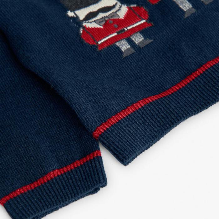 Μπλούζα πλεκτή αγόρι Boboli-712190-2440-Navy