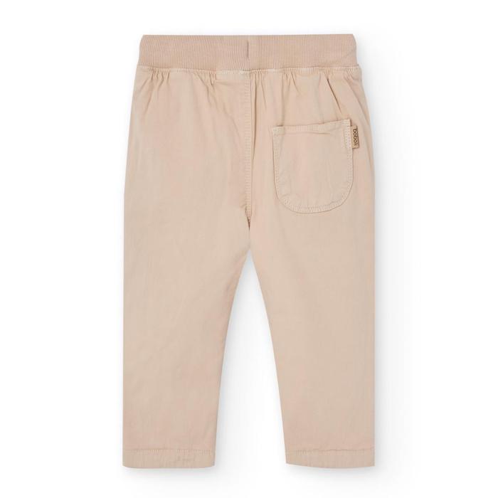 Παντελόνι υφασμάτινο αγόρι Boboli-392071-7441-Beige