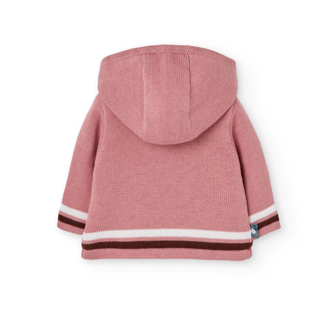 Ζακέτα μπεμπέ πλεκτή κορίτσι Boboli-142120-3919-Pink φωτογραφία