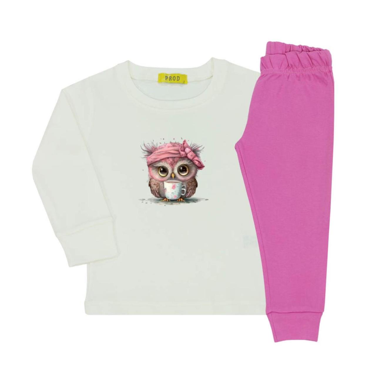 Πιτζάμα μακό κορίτσι Prod-6570169-White