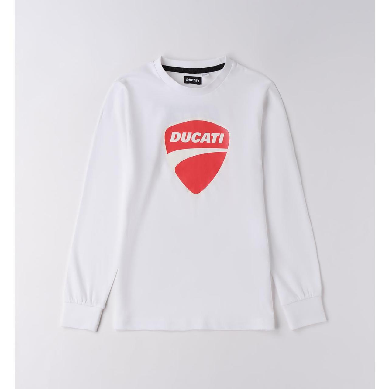 DUCATI Μπλούζα μακό αγόρι DUCATI-G.F612-0113-White