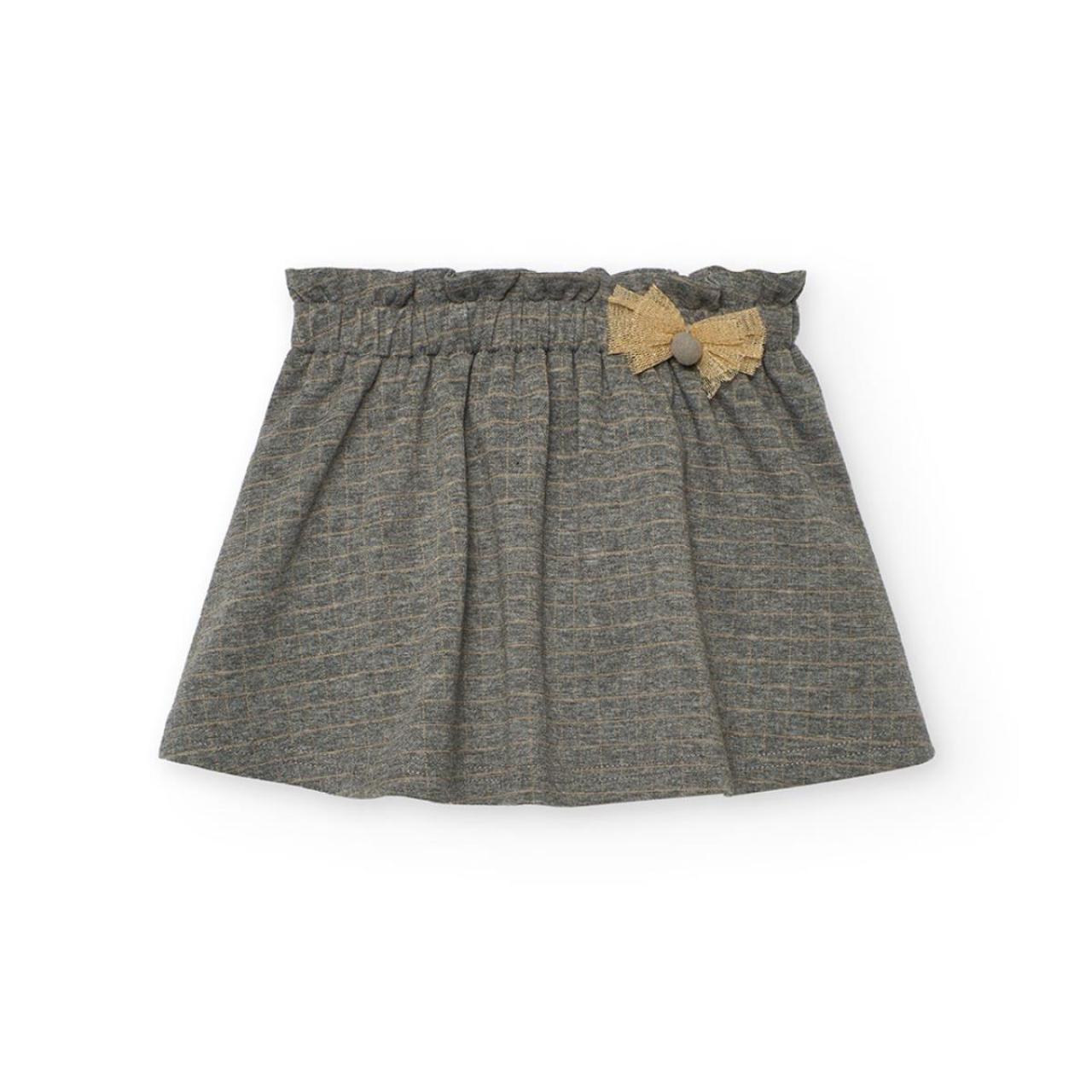 Φούστα πλεκτή κορίτσι Boboli-702032-8125-Grey