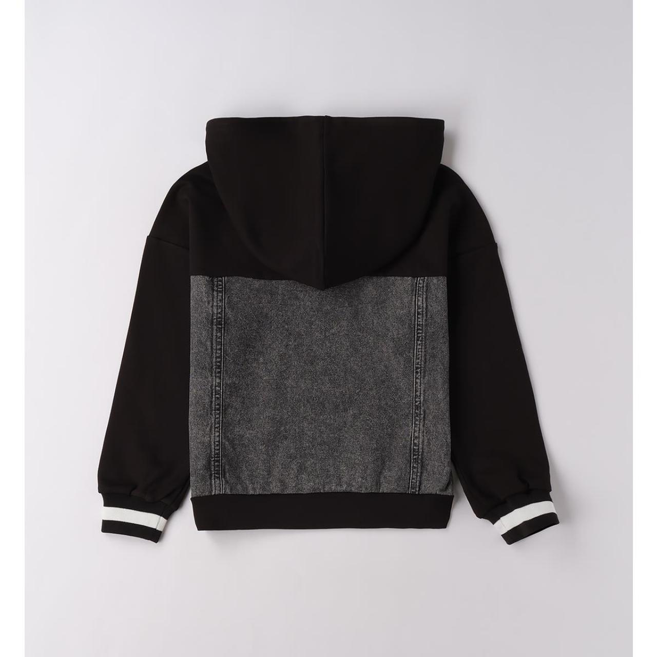 Μπλούζα φούτερ κορίτσι I DO-4.F509-0658-Black