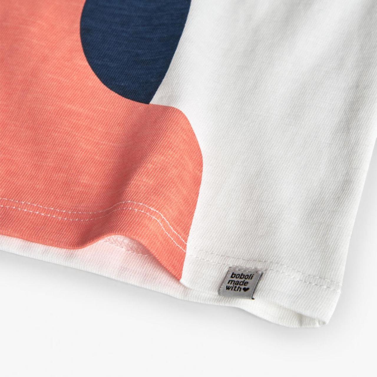 Μπλούζα μακό κορίτσι Boboli-432065-1111-White