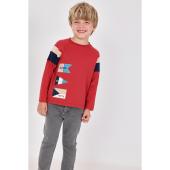 Μπλούζα μακό αγόρι Boboli-322052-3945-Red