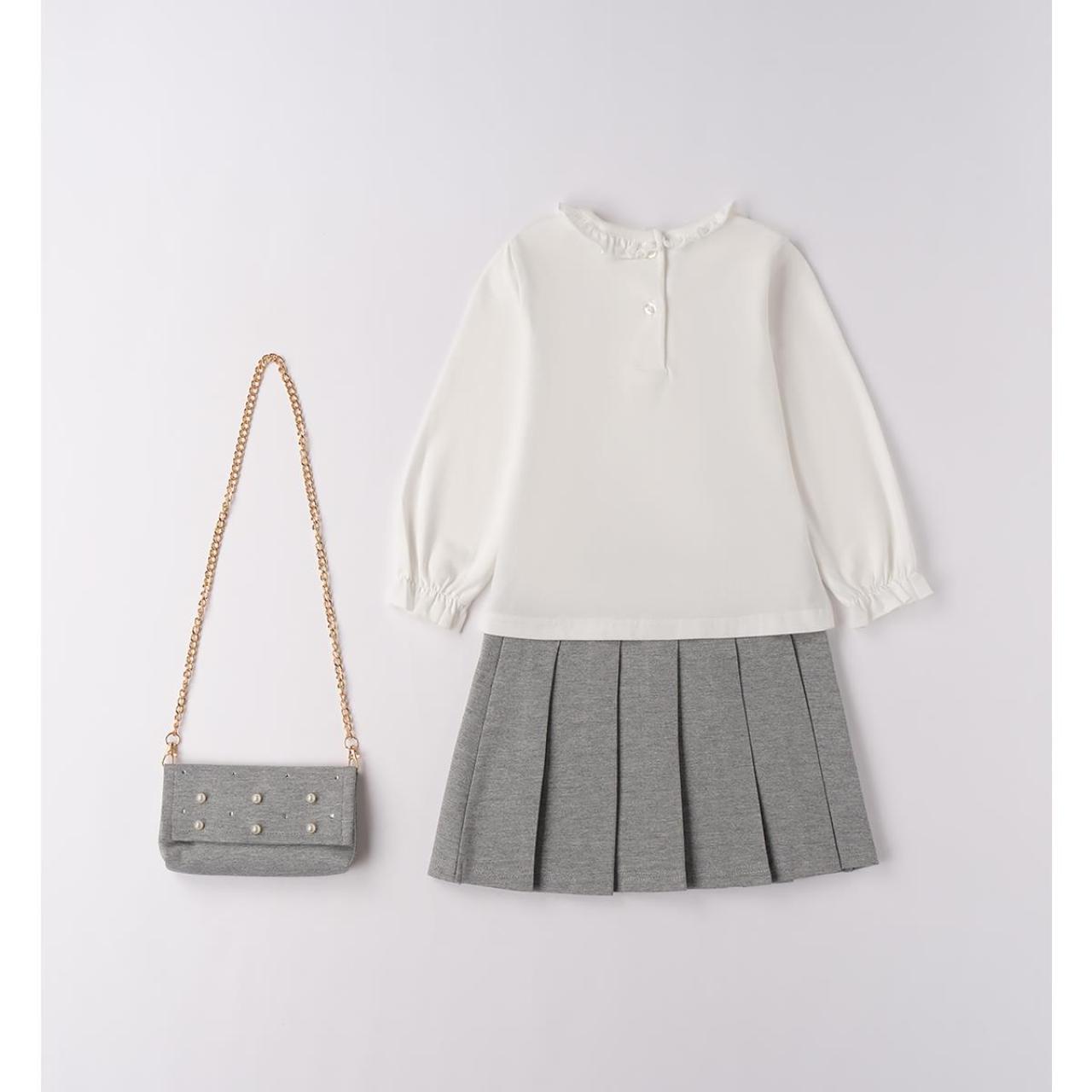 Σετ 3 τεμ. φούστα κορίτσι I DO-4.F343-0112-White