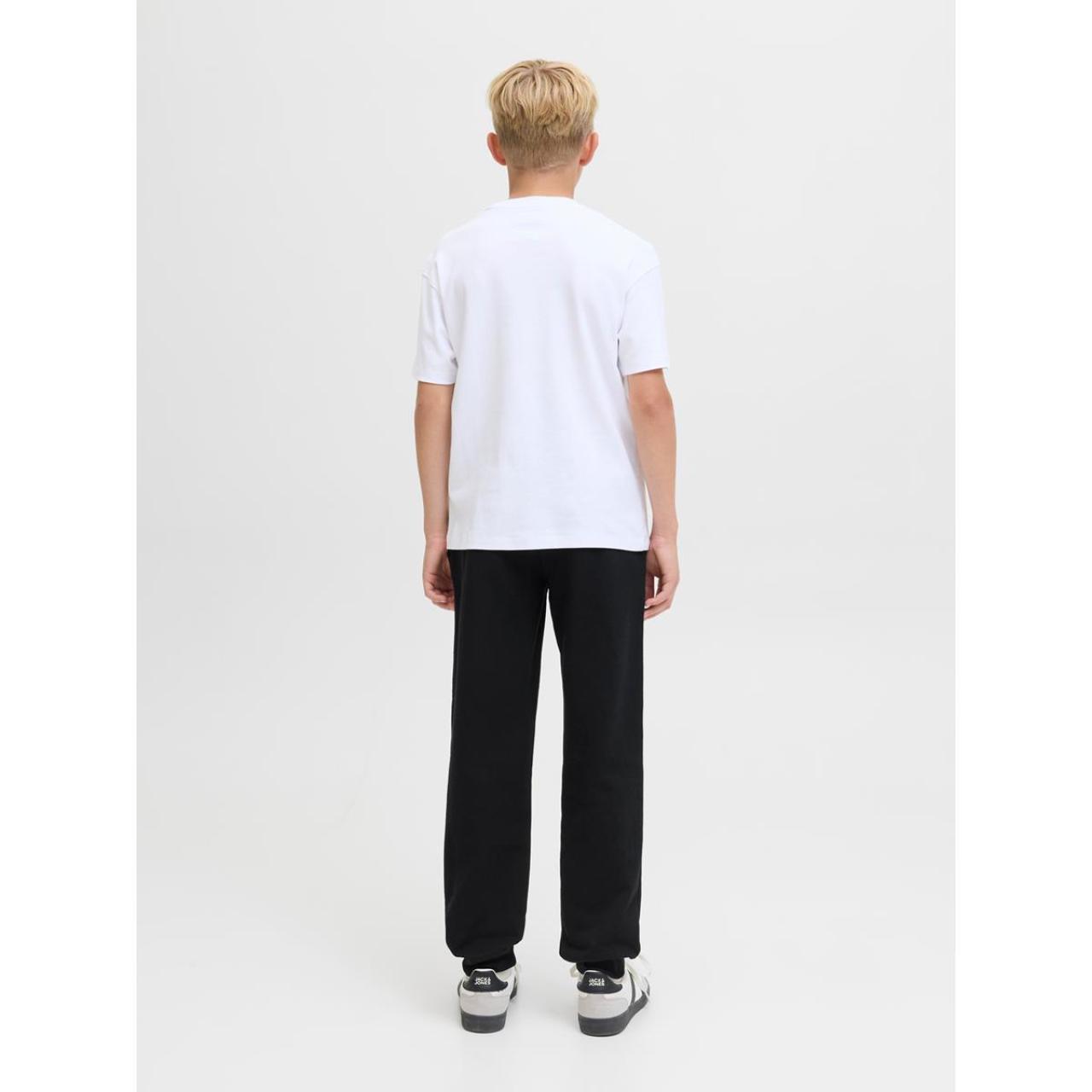 Παντελόνι φούτερ αγόρι JACK & JONES-12279624-Black φωτογραφία