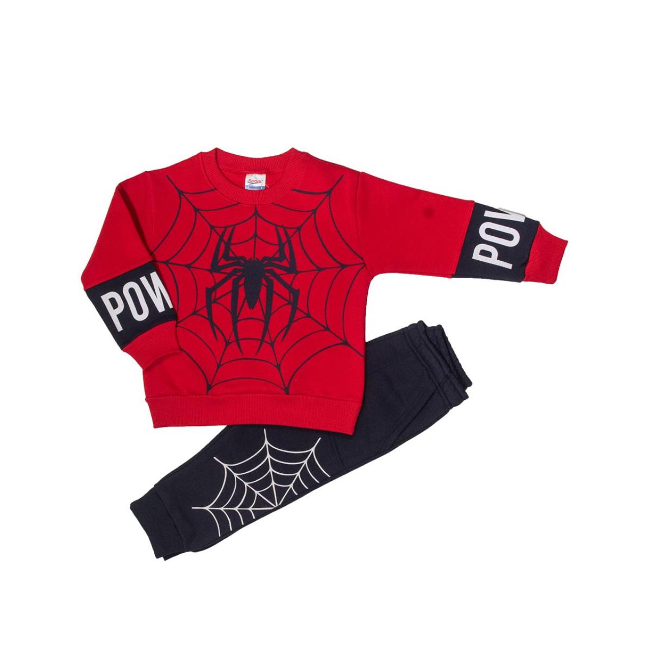 SPARK Σετ φόρμα φούτερ αγόρι Spark-4250-Red