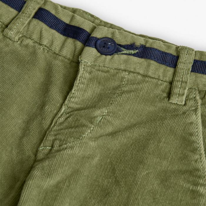 Παντελόνι κοτλέ chino αγόρι Boboli-712336-4739-Green