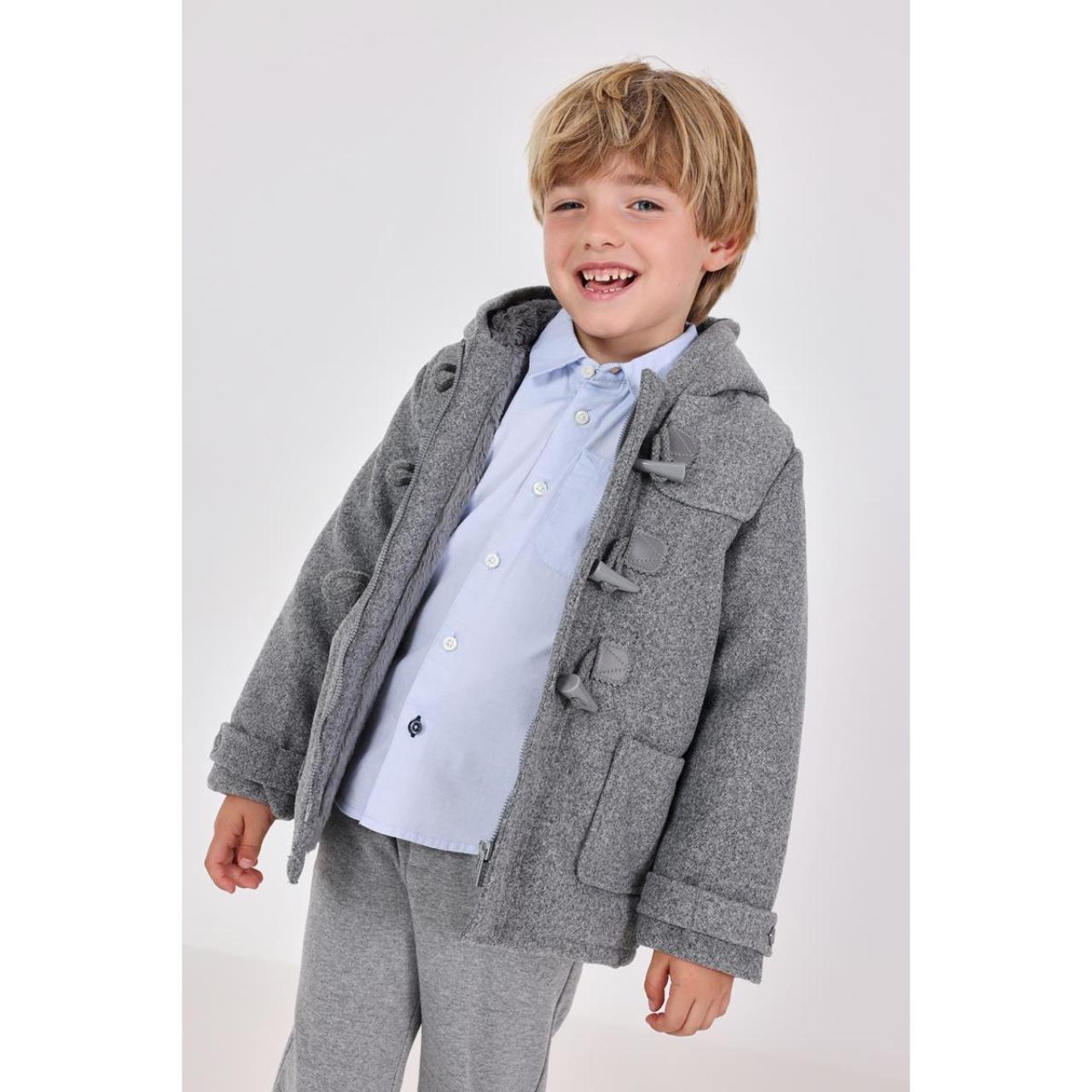 Παλτό αγόρι Boboli-712101-8125-Grey φωτογραφία