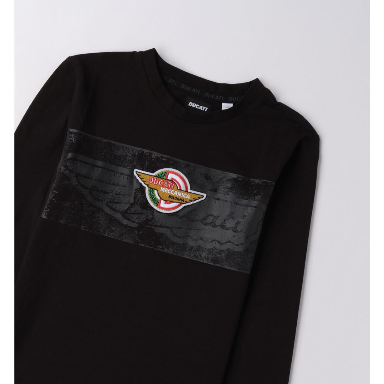 Μπλούζα μακό αγόρι DUCATI-G.F623-0658-Black φωτογραφία