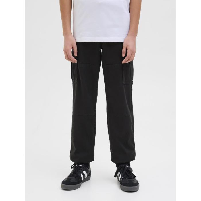 Παντελόνι cargo αγόρι Jack & Jones-12268361-Black