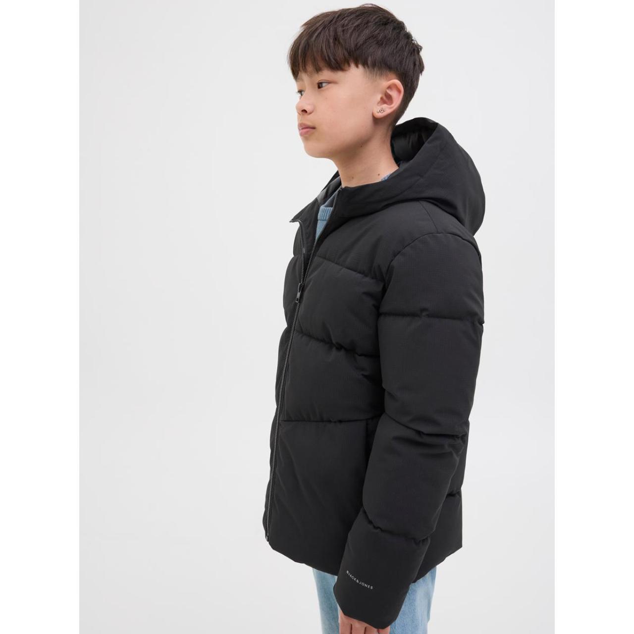 Μπουφάν puffer αγόρι JACK & JONES-12283847-Black φωτογραφία