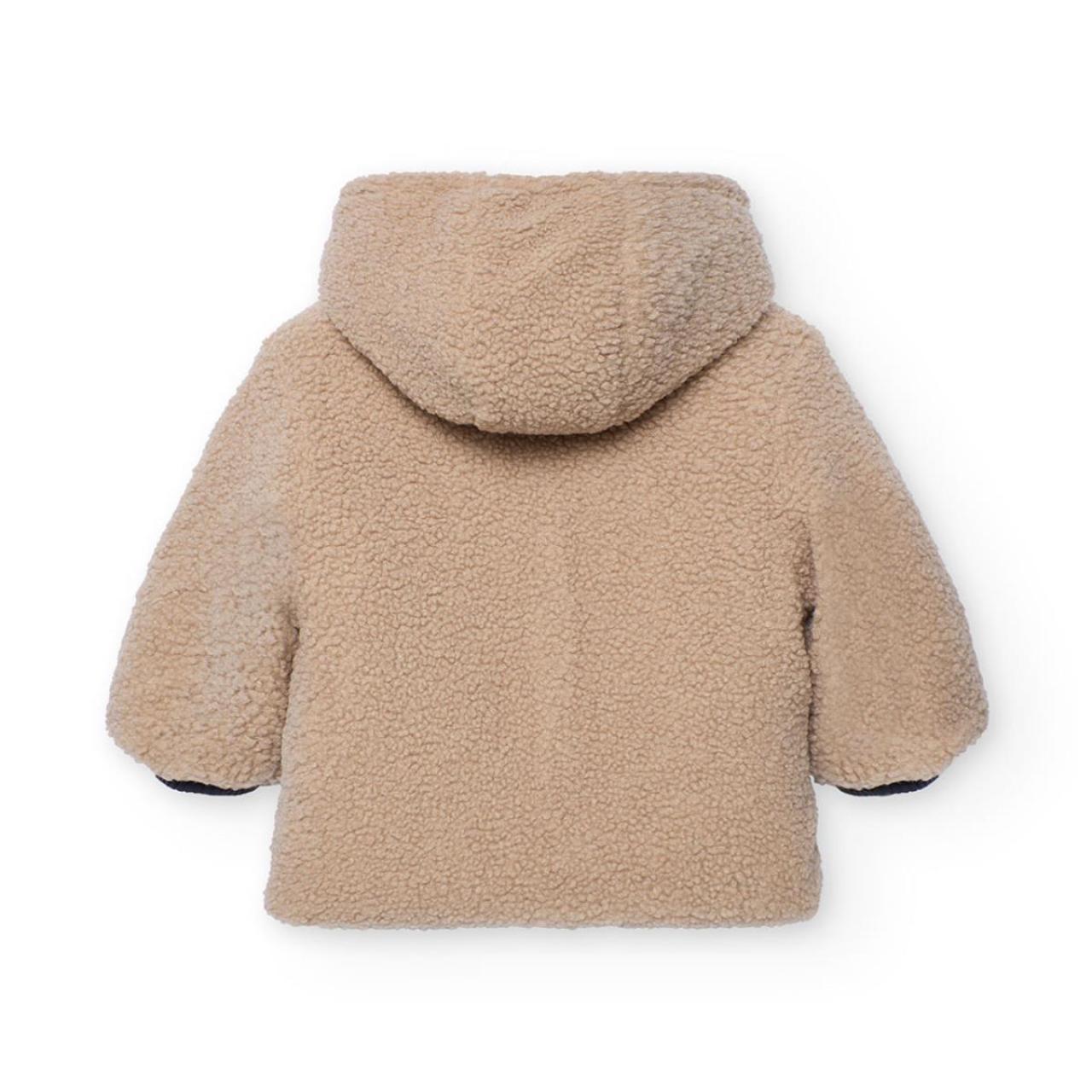 Μπουφάν διπλής όψης αγόρι Boboli-312174-8116-Beige φωτογραφία