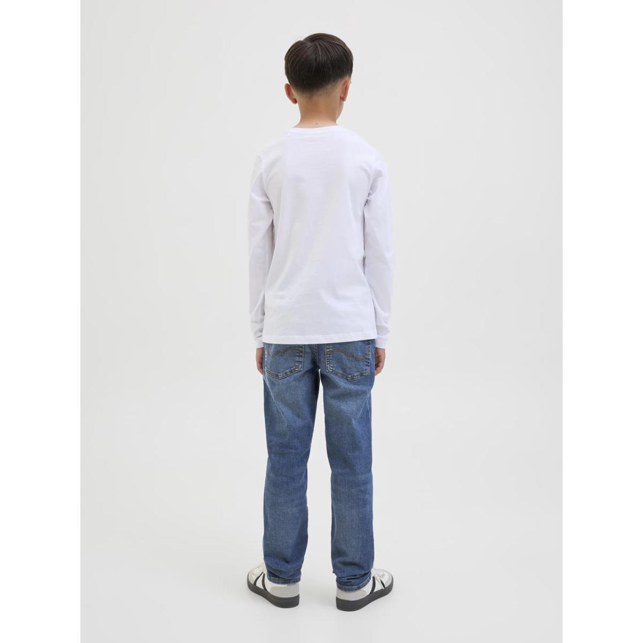 Παντελόνι τζιν αγόρι JACK & JONES-12284345-Blue Denim φωτογραφία