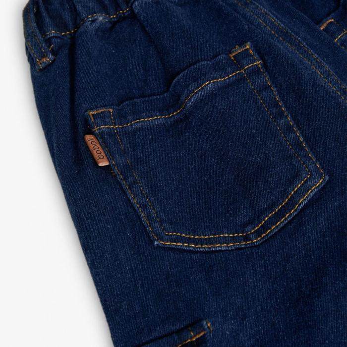 Παντελόνι τζιν cargo αγόρι Boboli-522021-Darkblue