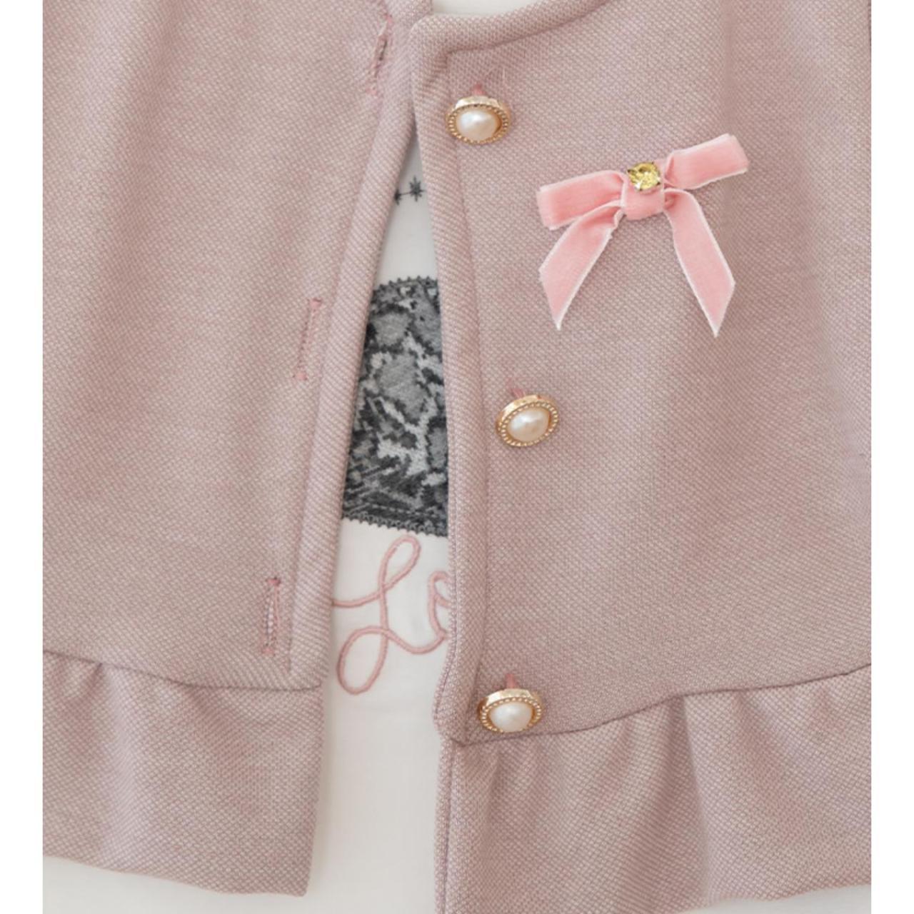 Σετ μπεμπέ 3 τεμ. κορίτσι Restart-25/10595-Pink φωτογραφία