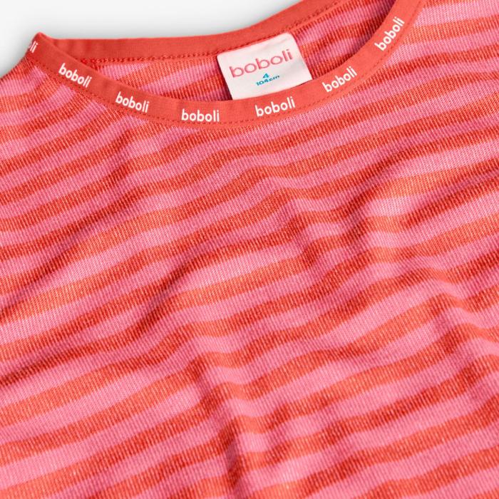 Πιτζάμα ριμπ κορίτσι Boboli-922047-9670-Pink