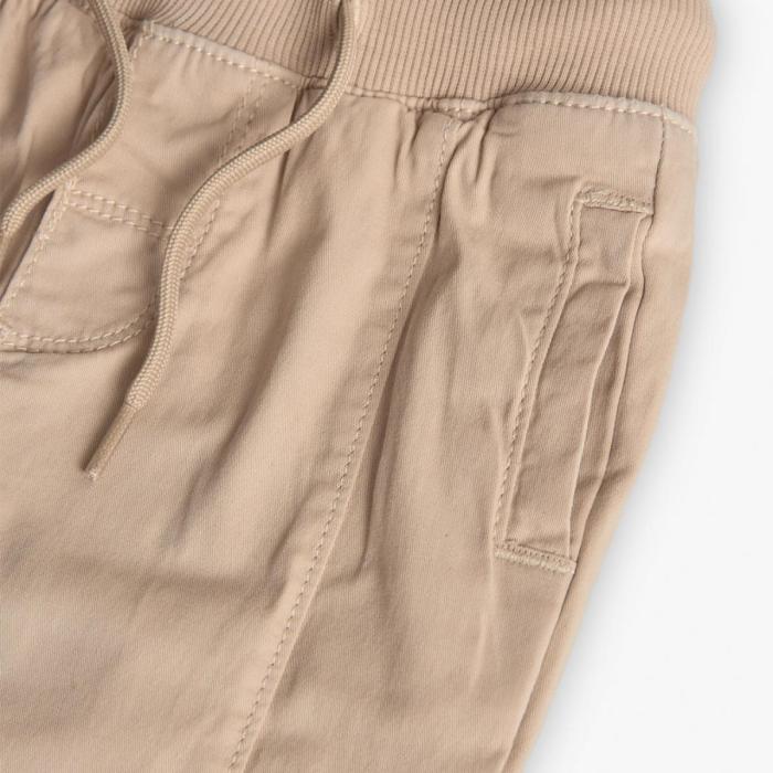 Παντελόνι υφασμάτινο αγόρι Boboli-392071-7441-Beige