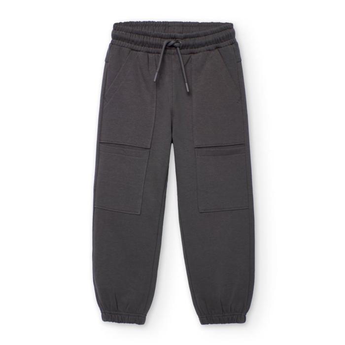 Παντελόνι φούτερ αγόρι Boboli-512086-8119-Grey