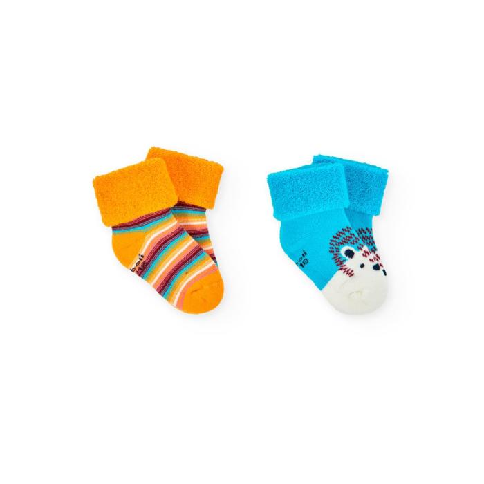 Κάλτσες μπεμπέ 3 τεμ. unisex Boboli-192002-4732-Multicolor