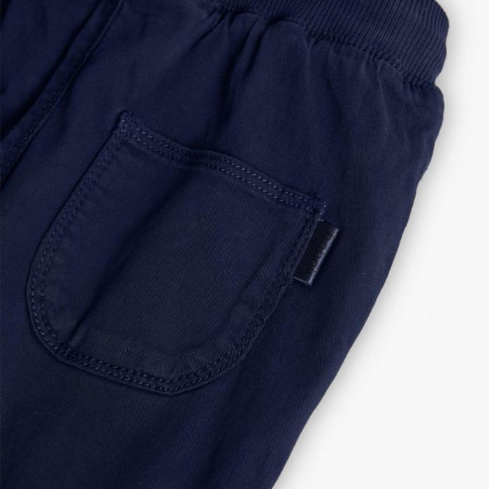 Παντελόνι υφασμάτινο αγόρι Boboli-392071-2440-Navy