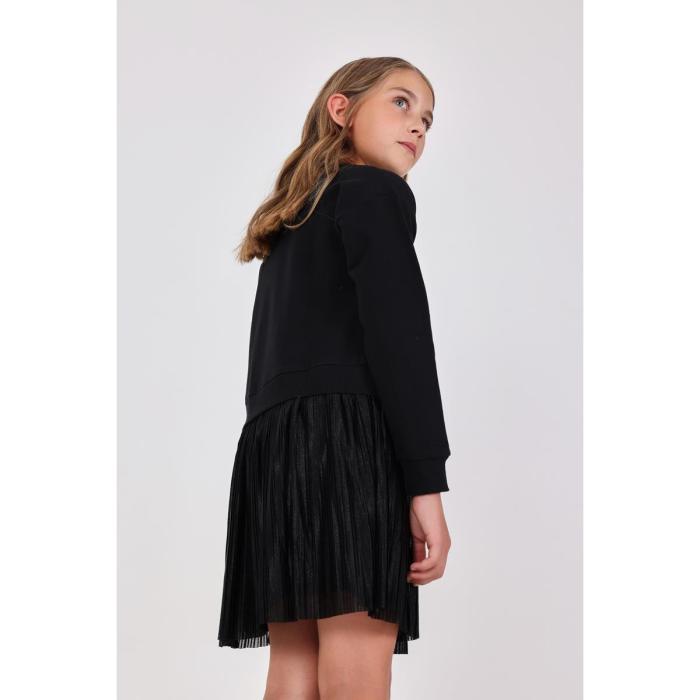 Φόρεμα φούτερ κορίτσι Boboli-402130-890-Black