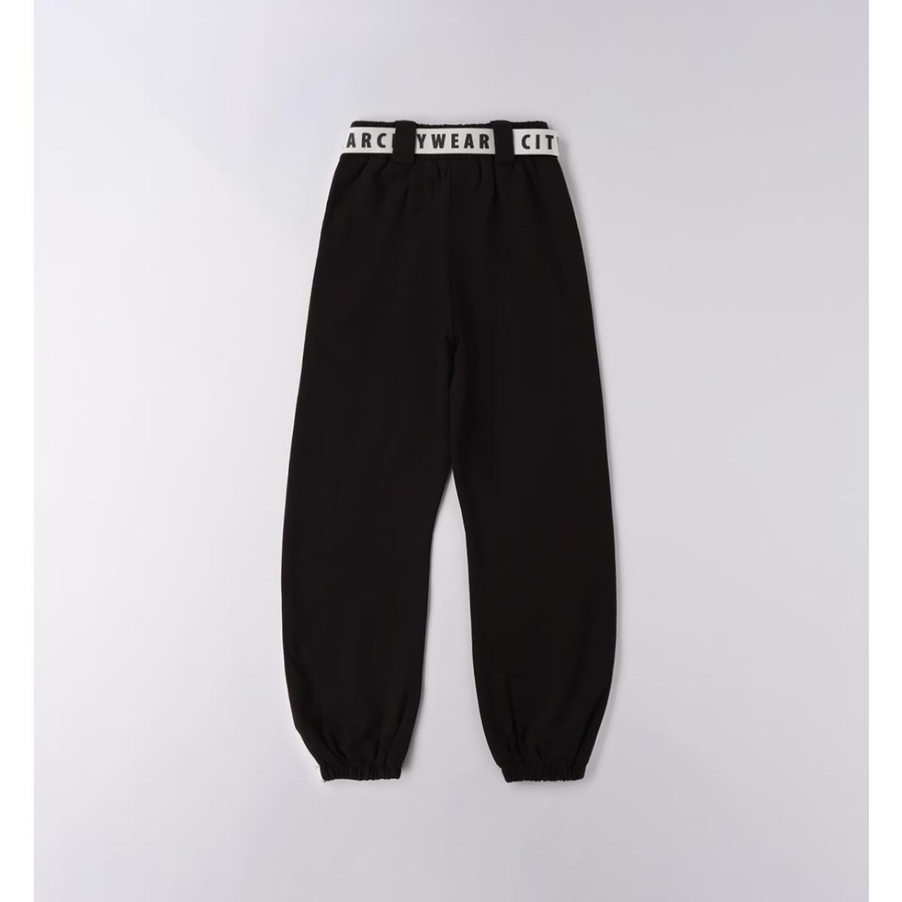 Παντελόνι ελαστικό κορίτσι I DO-4.F569-0658-Black φωτογραφία