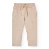 Παντελόνι υφασμάτινο αγόρι Boboli-392071-7441-Beige