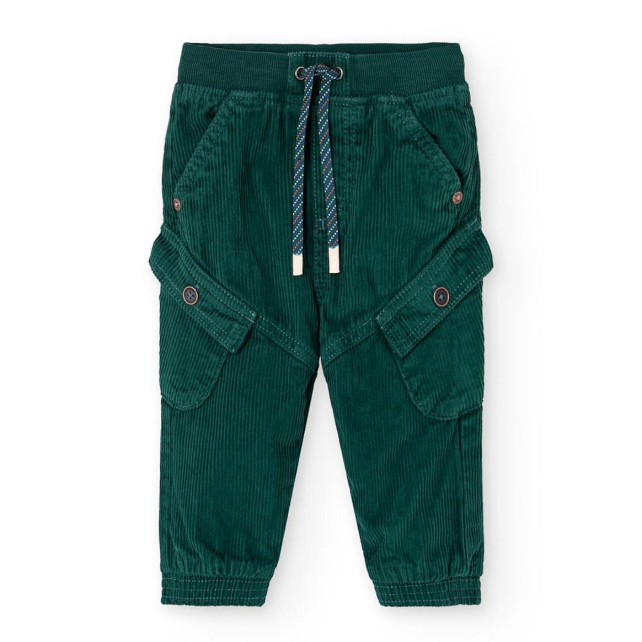 BOBOLI Παντελόνι κοτλέ αγόρι Boboli-332042-4728-Green
