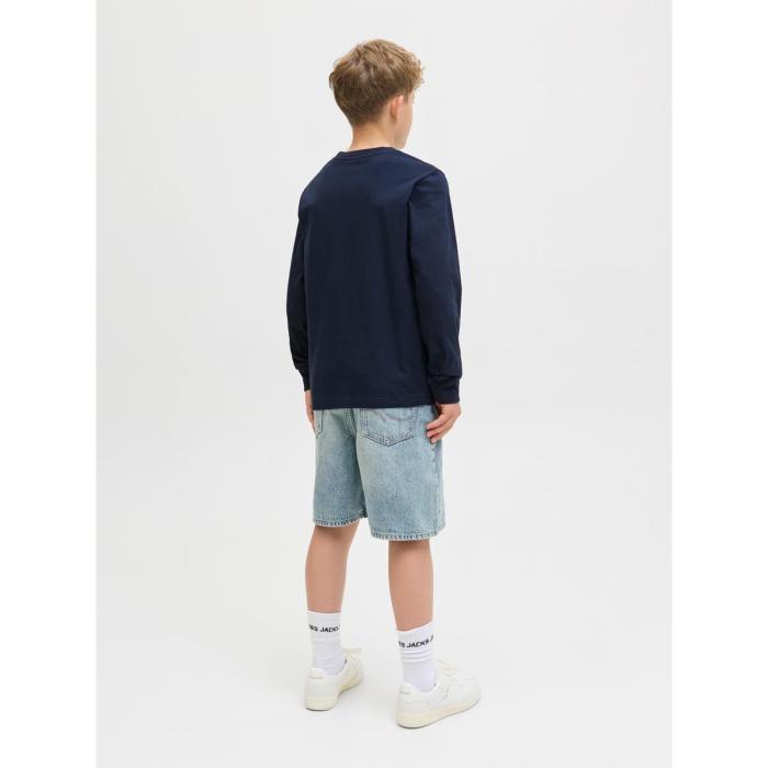 Μπλούζα μακό αγόρι JACK & JONES-12279650-Sky Captain