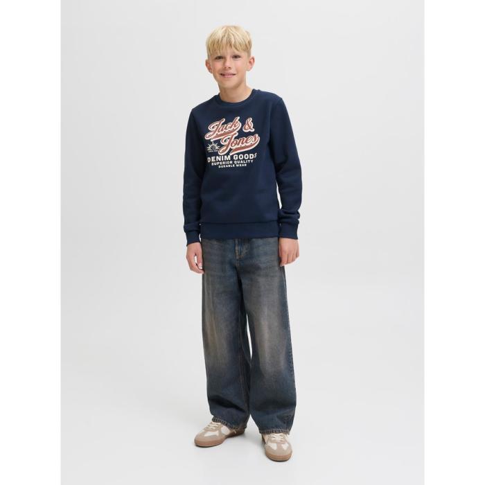 Μπλούζα φούτερ αγόρι Jack & Jones-12279795-Sky Captain