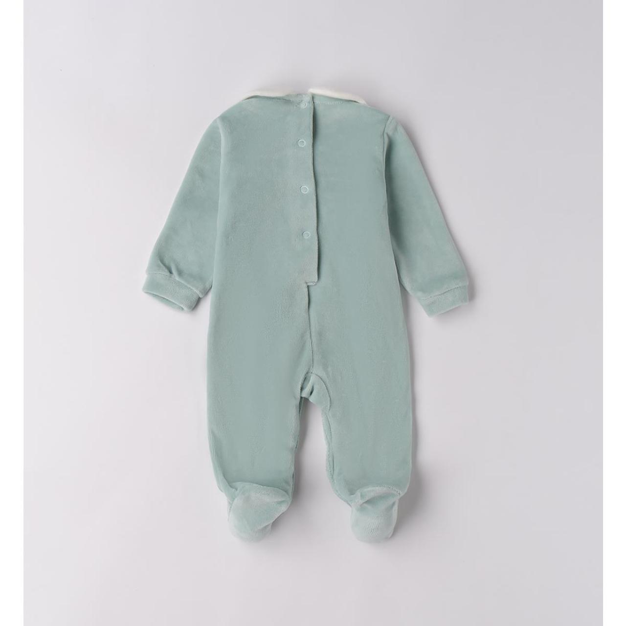 Φορμάκι μπεμπέ βελουτέ κορίτσι I DO-4.F187-4221-Green