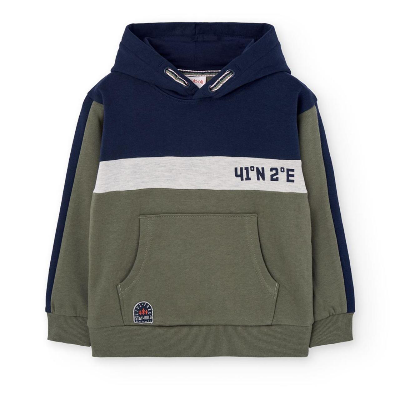 Μπλούζα φούτερ αγόρι Boboli-522122-4734-Green